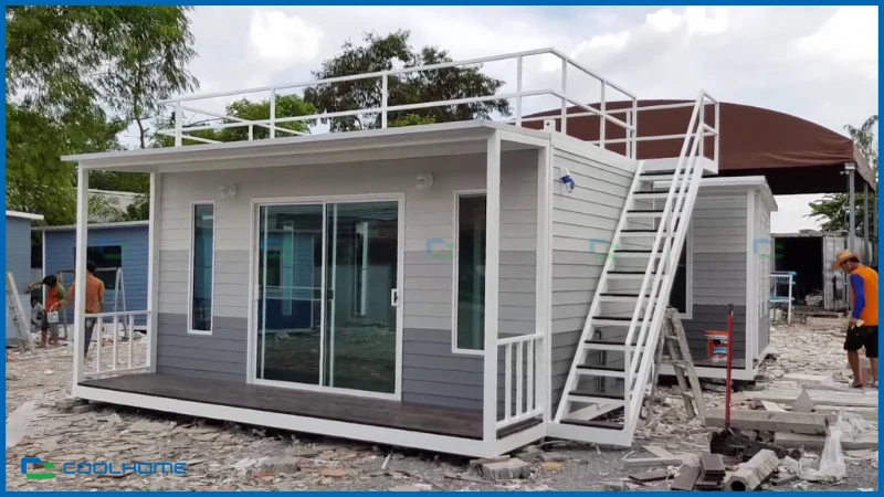 Nhà lắp ghép là lựa chọn lý tưởng cho các dự án cần triển khai gấp