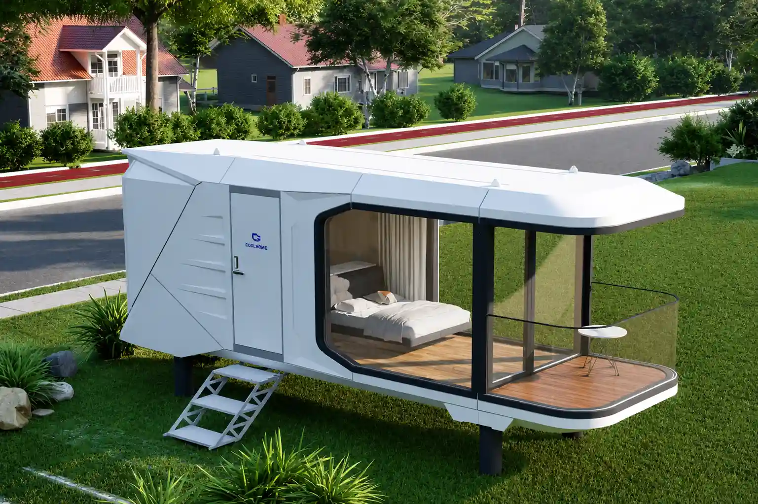 Nhà phi thuyền di động Coolhome Zen6 mini thiết kế đẳng cấp, hiện đại
