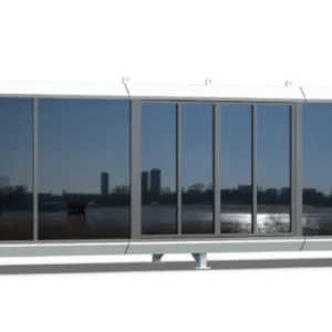 Nhà phi thuyền di động thông minh Zen 7 có diện tích 38m² vô cùng rộng thoải mái