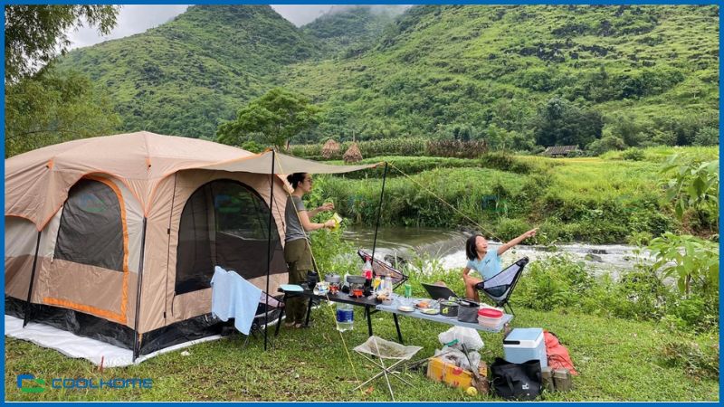 Sự kết hợp giữa tiện dụng và an toàn khiến lều cắm trại 5 người trở thành lựa chọn hàng đầu