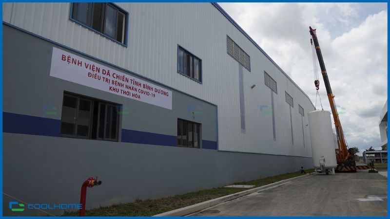 Trường học, bệnh viện dã chiến thông tin chia sẻ