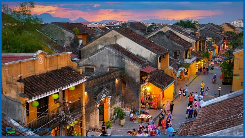 Không gian yên bình tại phố cổ Hội An