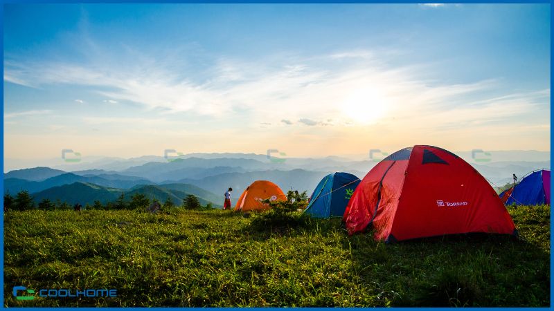 Kích thước và sức chứa là tiêu chí hàng đầu để lựa chọn lều cắm trại tại Đà Nẵng