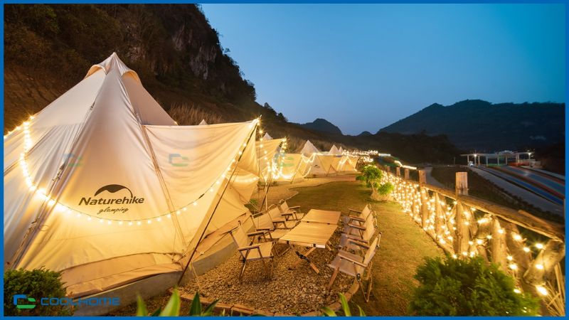 Mô hình glamping tại Mộc Châu chi tiết