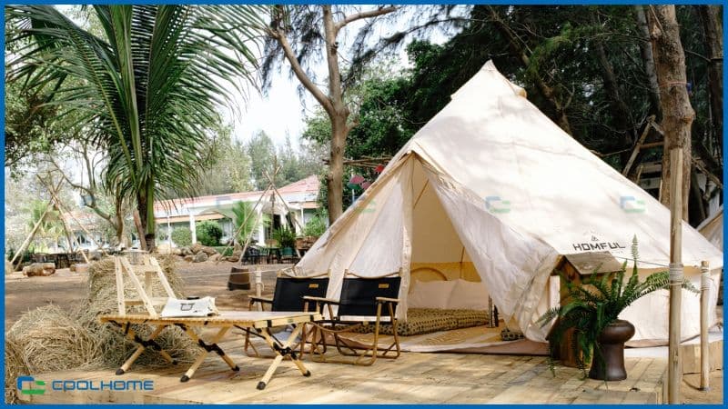 Mô hình glamping tại Vũng Tàu chi tiết
