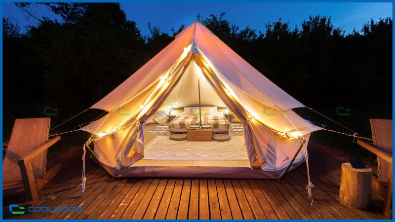 Sản phẩm thông tin Lều Bell Tent (Lều chuông)