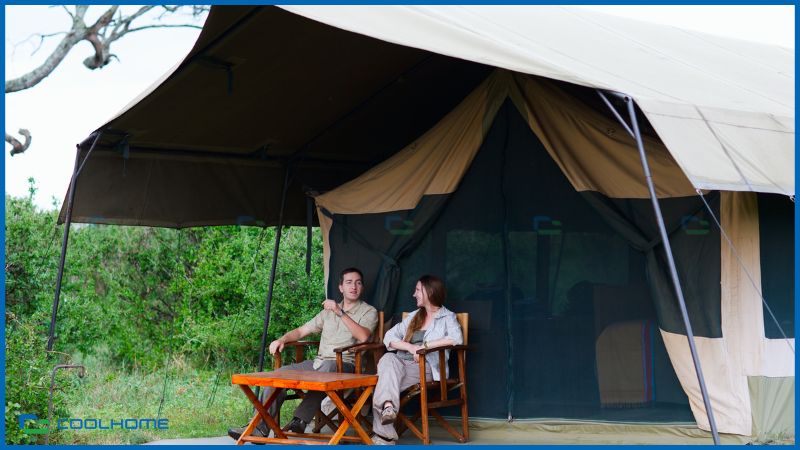 Sản phẩm thông tin Lều Safari Tent (Phong cách phiêu lưu)