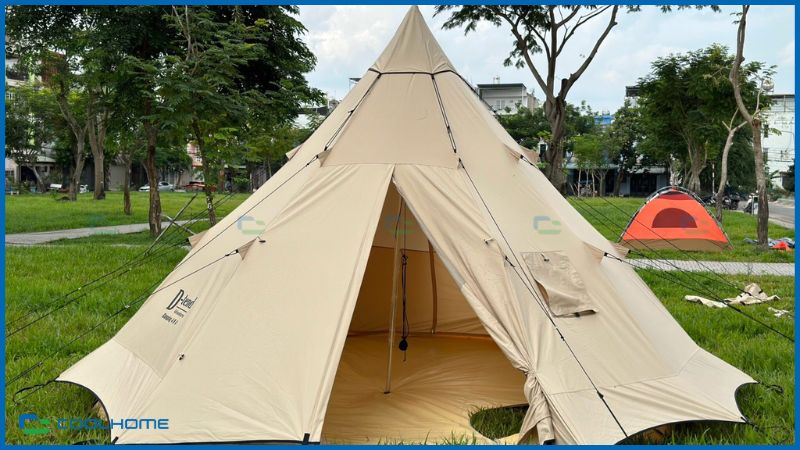 Thiết kế thông minh cho phép người dùng dễ dàng dựng lều vải cắm trại dã ngoại chỉ trong vài phút