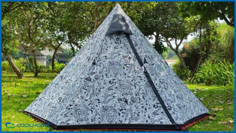 Thiết kế tinh gọn giúp lều dễ mang theo trong mọi hành trình