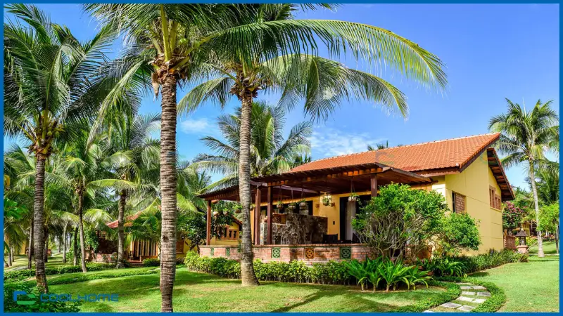 Phong cách bungalow giúp mang lại cảm giác mộc mạc nhưng không kém phần sang trọng