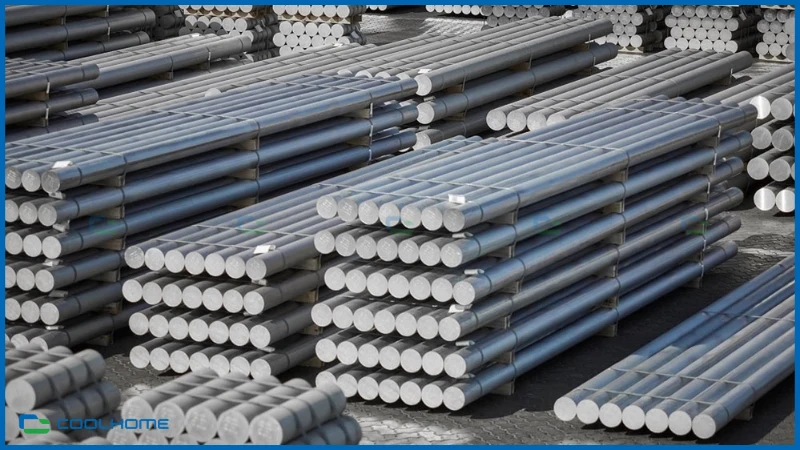 Khả năng chống ăn mòn tốt của cột nhôm giúp công trình bền đẹp bất kể thời tiết