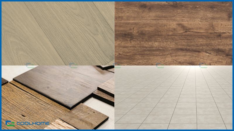 Sàn nhựa giả gỗ và các loại vật liệu lát sàn khác có nhiều điểm khác biệt