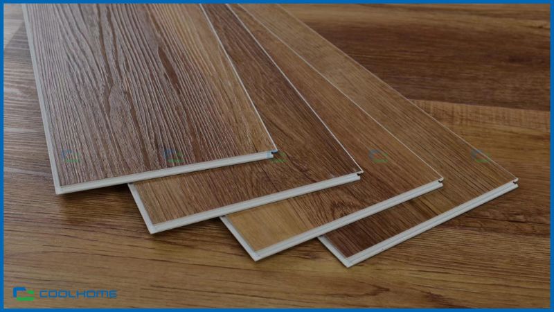 Sàn nhựa vinyl giả gỗ hèm khóa