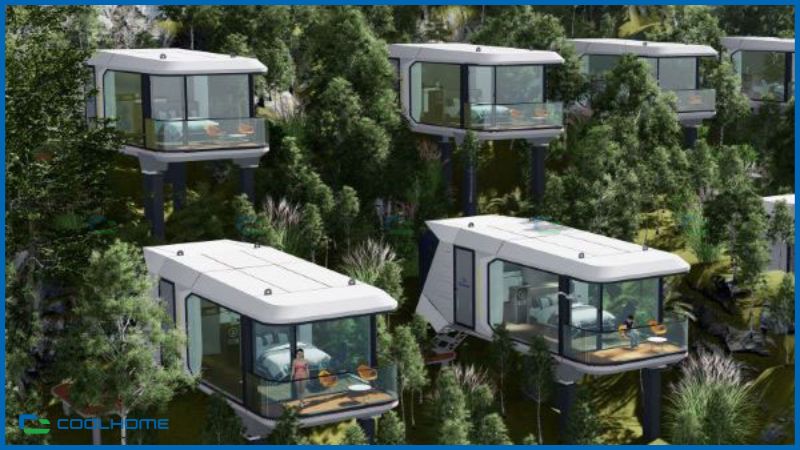Tấm nhựa cường lực cách âm, cách nhiệt tốt, lý tưởng cho không gian của nhà phi thuyền