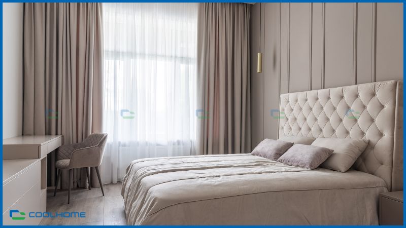 Thiết kế gọn gàng giữ sự tối giản và liền mạch không gian