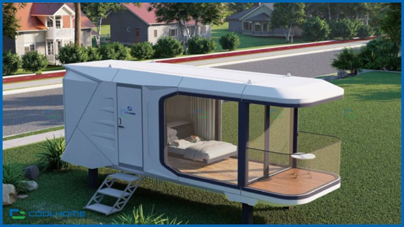 Nhà di động Coolhome là lựa chọn lý tưởng cho những ai yêu thích sự mới lạ và riêng tư gần Hà Nội