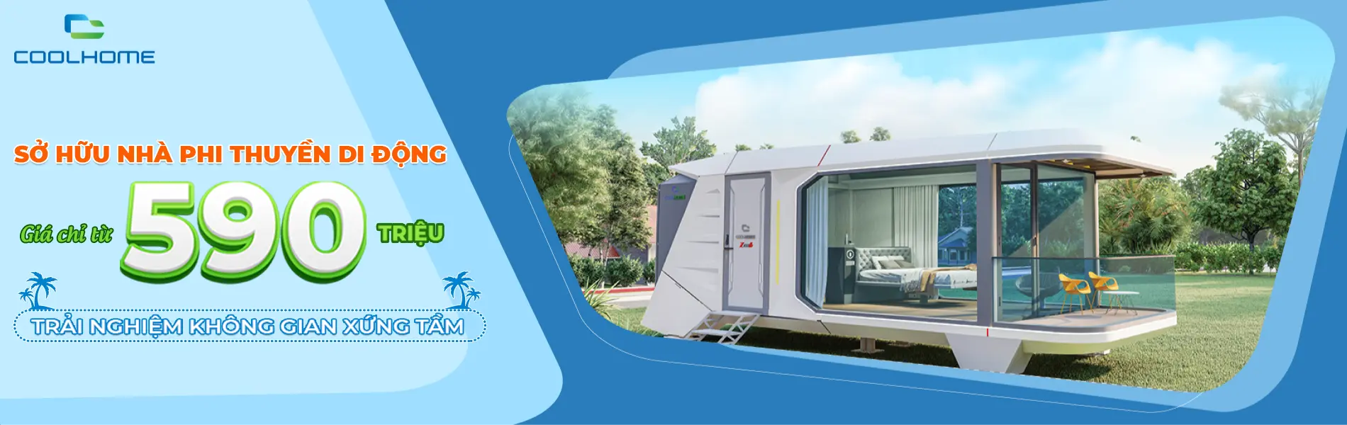Sở hữu nhà phi thuyền coolhome ngay hôm nay