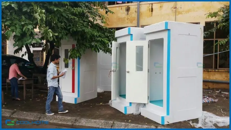 Các mẫu cabin vệ sinh hiện đại giúp nâng cao trải nghiệm sử dụng trong mọi điều kiện