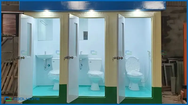 Nhà vệ sinh di động mang đến giải pháp tiện lợi cho các sự kiện ngoài trời quy mô lớn