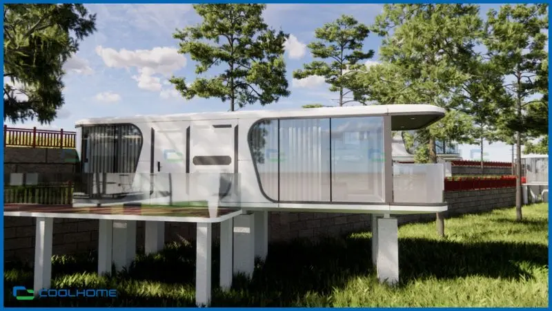 Cấu tạo hợp lý giúp không gian bên trong ổn định và dễ khai thác