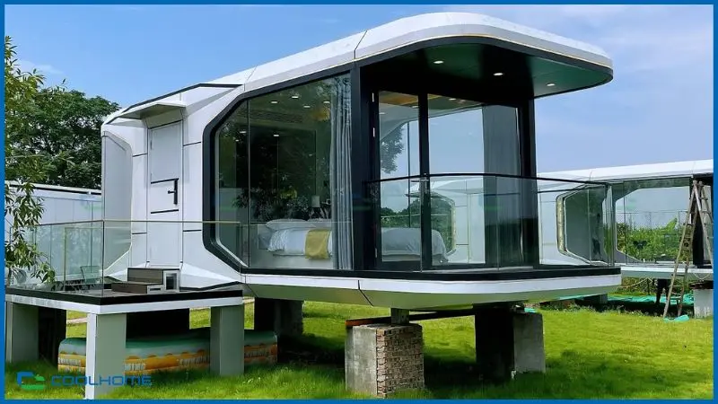 Cấu tạo nhà phi thuyền thiết kế đồng bộ đảm bảo bền và an toàn