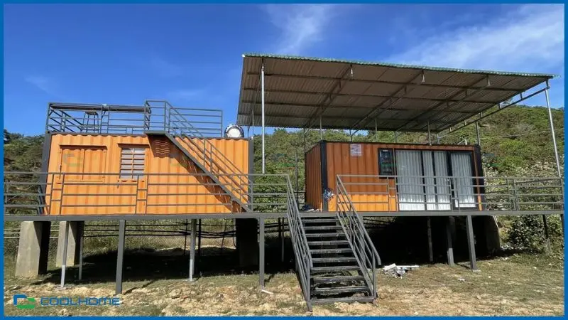 Công trình nhà container tạm trú
