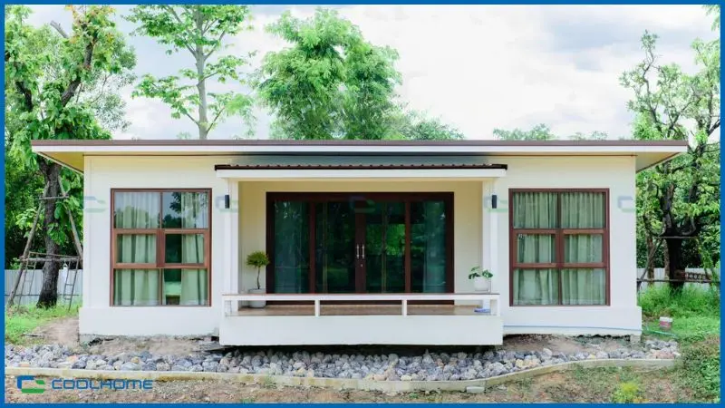 Mô hình nhà lắp ghép giúp rút ngắn thời gian thi công so với nhà xây truyền thống