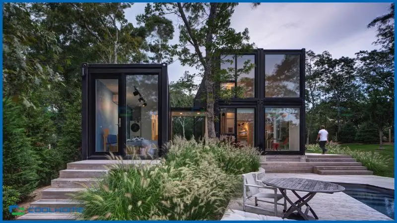 Nhà container homestay