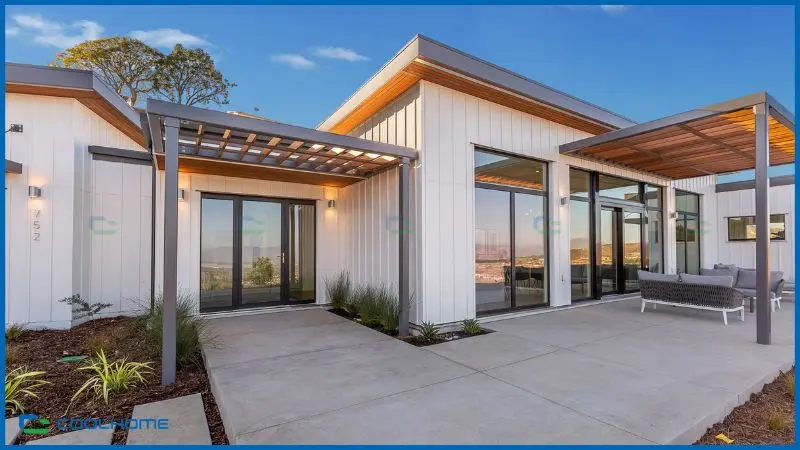 Nhà lắp ghép giá 800 triệu đáp ứng tốt yêu cầu thẩm mỹ hiện đại