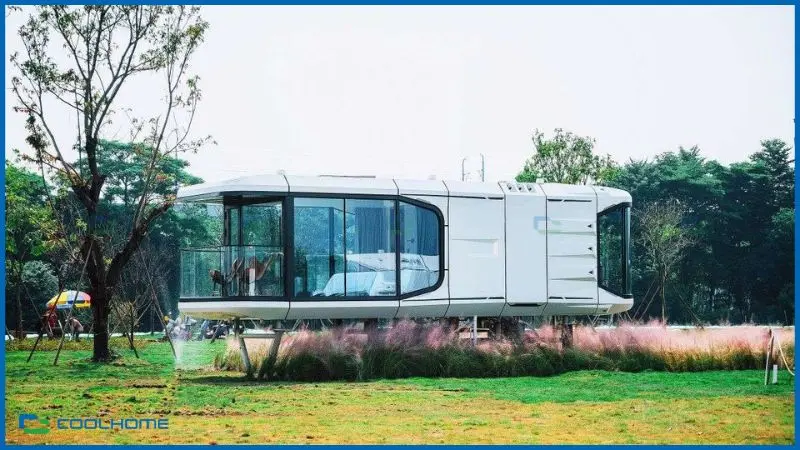 Nhà phi thuyền đánh giá cao nhờ cấu tạo tối ưu và thẩm mỹ đại