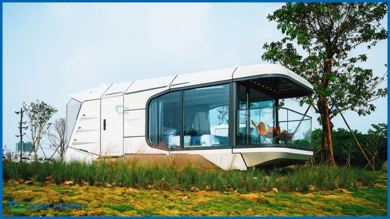 Gia đình nhỏ có thể sử dụng nhà di động như giải pháp ở tiện nghi