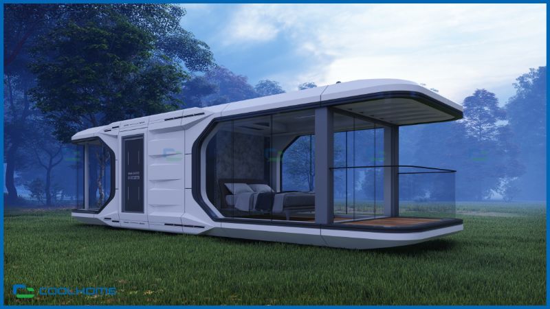 Mô hình nhà di động giúp tiết kiệm chi phí so với xây dựng nhà truyền thống