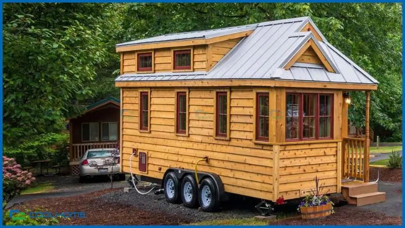 Nhà di động có chịu được mưa bão không phụ thuộc vào chất lượng khung thép