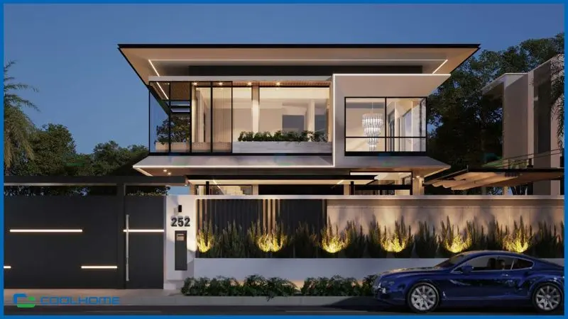 Biệt thự giúp phân chia khu vực sinh hoạt khoa học và đảm bảo sự riêng tư