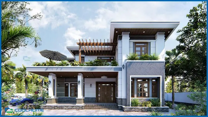 Biệt thự mang đến không gian sống rộng rãi và tiện nghi cho gia đình hiện đại