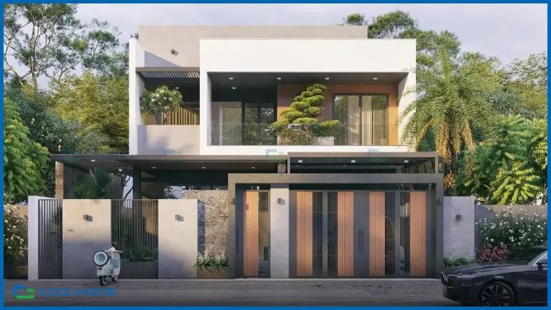 Biệt thự tầng hiện đại giúp tối ưu diện tích đất và nâng cao hiệu quả sử dụng