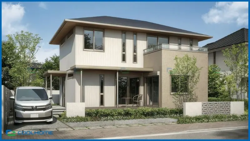 Nhà 2 tầng mang lại sự cân bằng giữa thẩm mỹ và công năng sử dụng