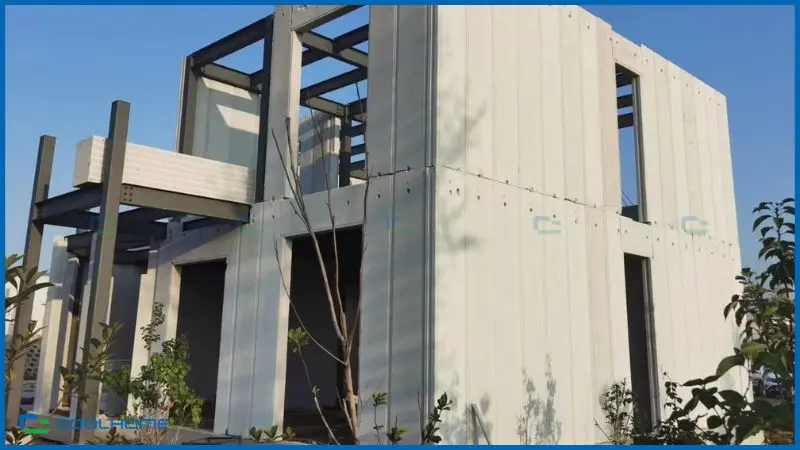 Nhà bê tông nhẹ AAC mang lại cảm giác chắc chắn và ổn định hơn khi sử dụng