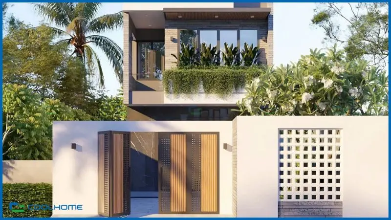 Nhà ống 80m2 2 tầng mang lại sự tiện nghi trong không gian diện tích vừa phải