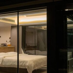 Nhà phi thuyền di động thông minh Zen 30 khi nhìn vào buổi tối