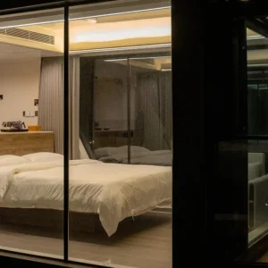 Nhà phi thuyền di động thông minh Zen 30 khi nhìn vào buổi tối