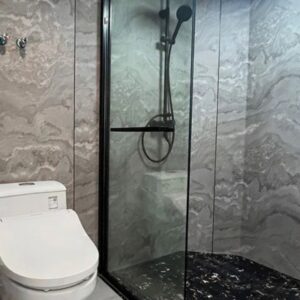 Nhà phi thuyền di động thông minh Zen 30 thiết kế bên trong với nhà tắm