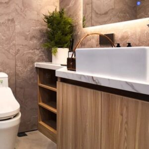 Nhà phi thuyền di động thông minh Zen 40 với thiết kế nhà tắm