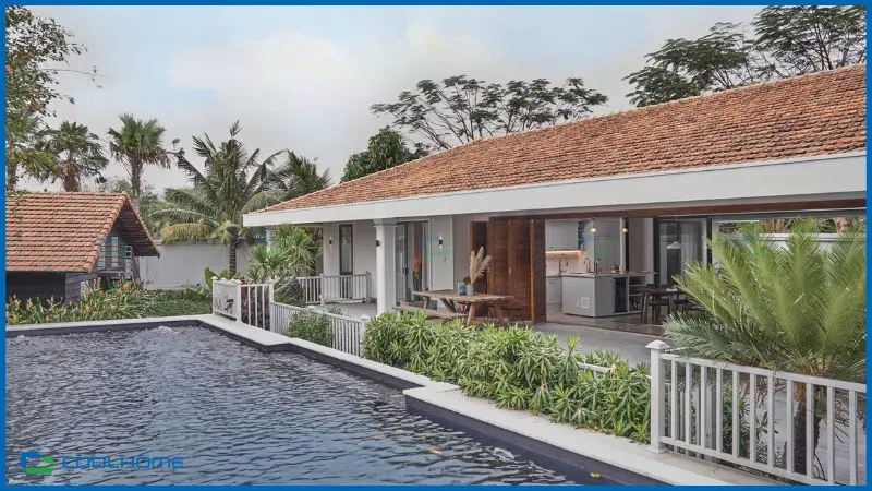 Không gian biệt thự hiện đại mang lại trải nghiệm sống tiện nghi và thoải mái cho gia đình