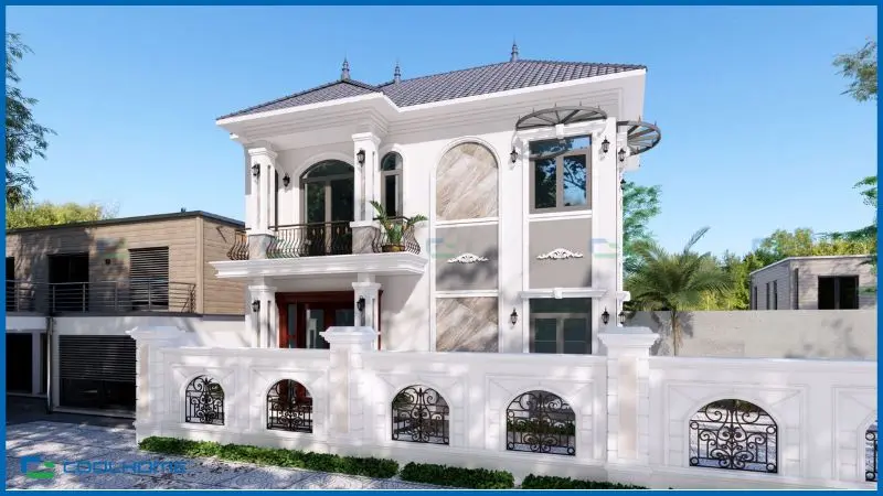 Kiến trúc tinh tế tạo nên vẻ đẹp sang trọng và nâng tầm giá trị cho toàn bộ công trình
