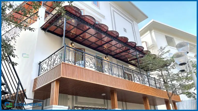 Sự kết hợp giữa nội thất và ngoại thất mang lại tổng thể đồng bộ và đầy tính thẩm mỹ