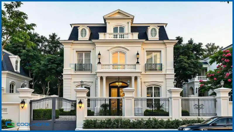 Thiết kế biệt thự tại Hải Phòng cần phù hợp khí hậu để đảm bảo độ bền công trình
