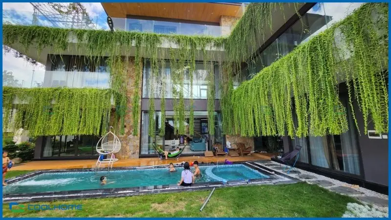 Thiết kế nội thất đồng bộ giúp tổng thể biệt thự hài hòa và nâng cao giá trị thẩm mỹ