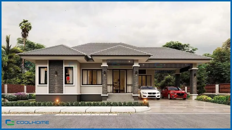 Không gian sống thông thoáng giúp nâng cao chất lượng sinh hoạt và nghỉ ngơi