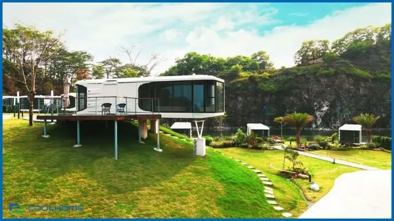 Khu glamping độc đáo với các căn nhà phi thuyền nằm ẩn mình giữa thiên nhiên nguyên sơ